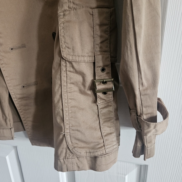 Vintage Y2K Glad News Trench Coat - Picture 4 of 11